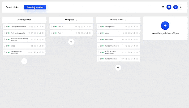 Kajinga Feature Smart Links