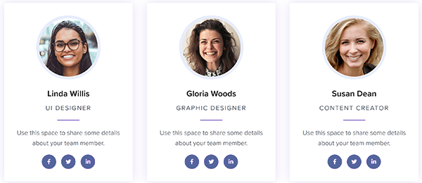 Kajinga Builder Widget Team-Members