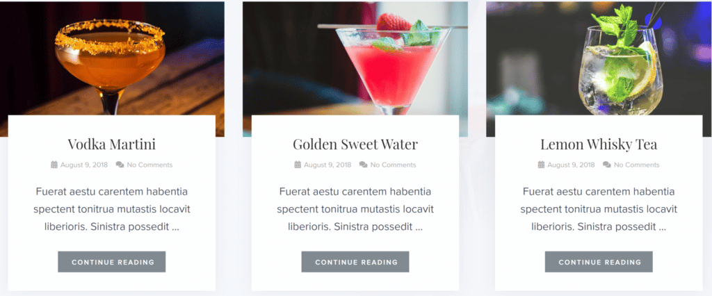 Kajinga Builder Widget Blog Posts