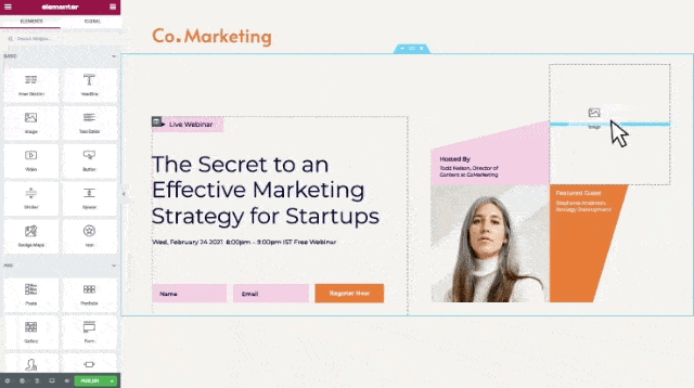 Kajinga Builder Landing Pages erstellen