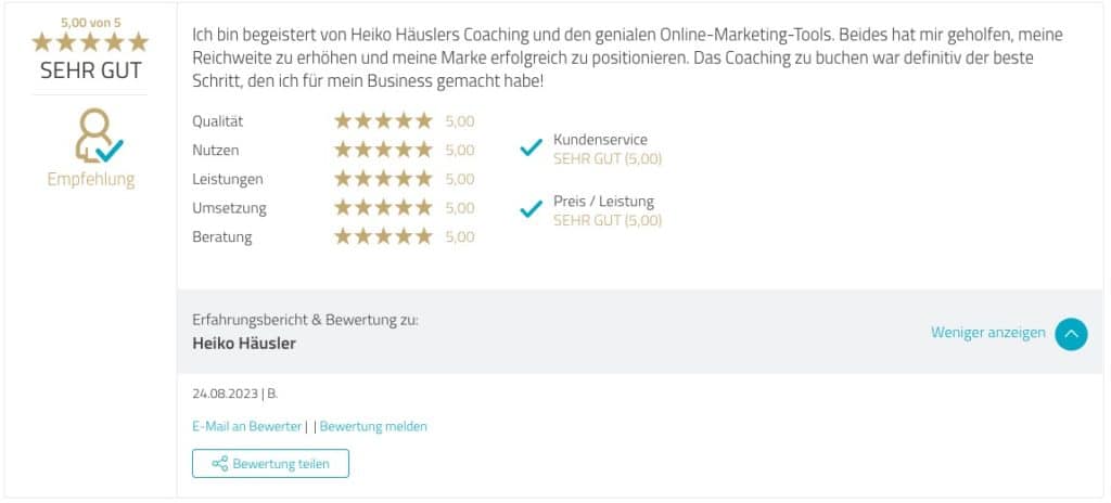 2309 Proven Expert 25