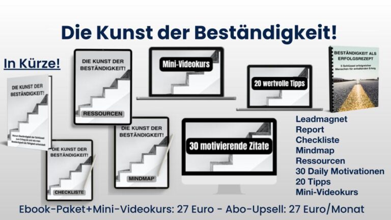 Die Kunst der Beständigkeit