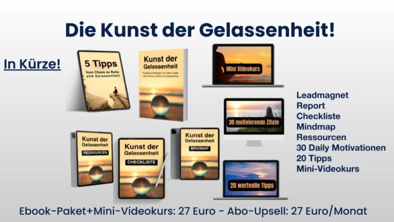 Die Kunst der Gelassenheit