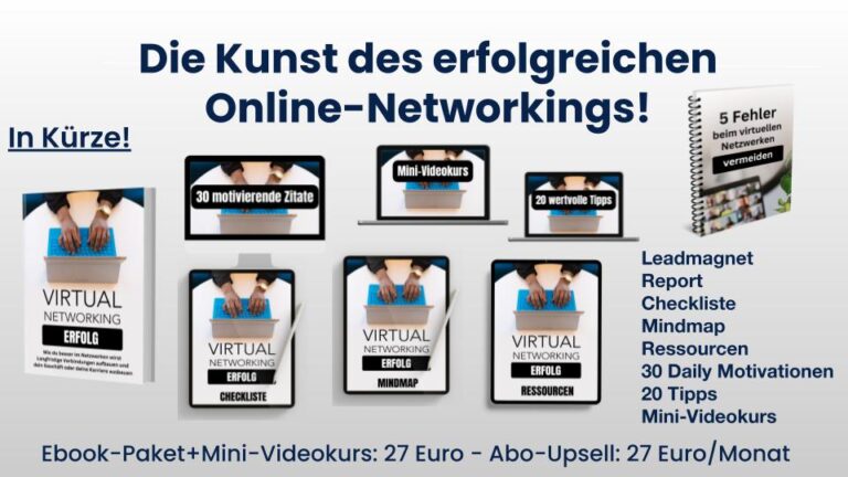 Erfolgreiches Online-Networking
