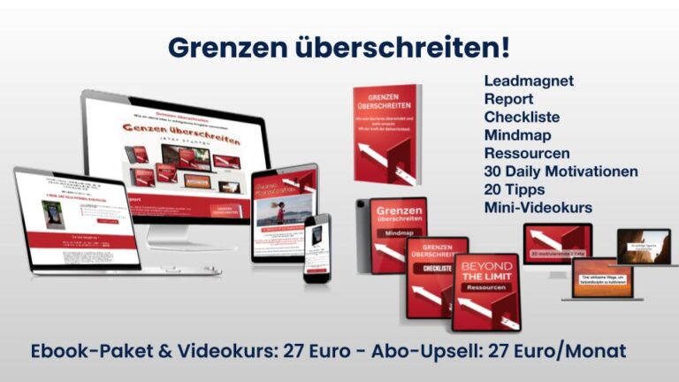 Grenzen ueberschreiten