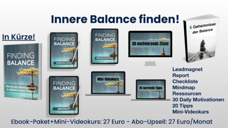 Innere Balance finden