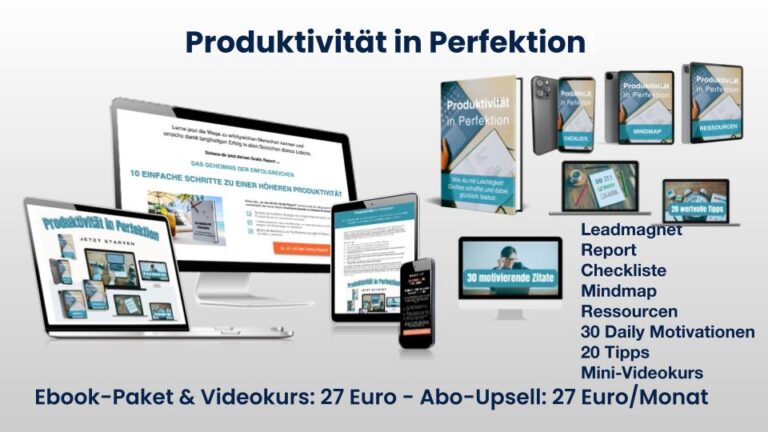 Produktivitaet in Perfektion
